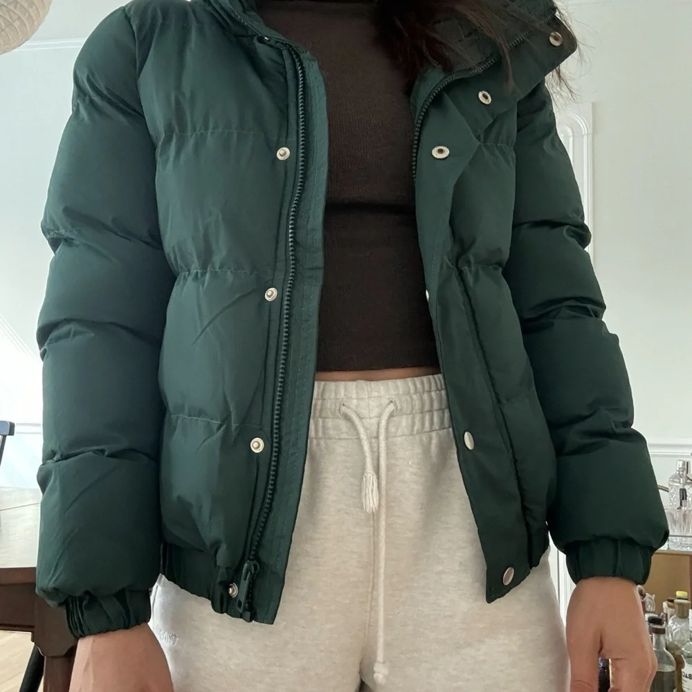 ASOS green puffer jacket - Picture 3 of 3